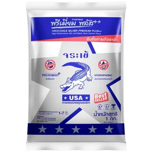 กาวยาแนวจระเข้ พรีเมี่ยมพลัส เงิน